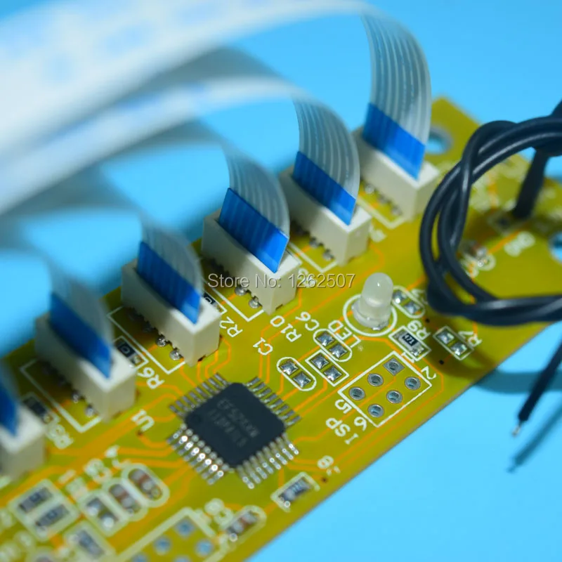 PP 100 PJIC1-PJIC6 Auto-Reset Chip Decoder For Epson PP100 PP-100 PP-50 PP50 PP-100AP Printers