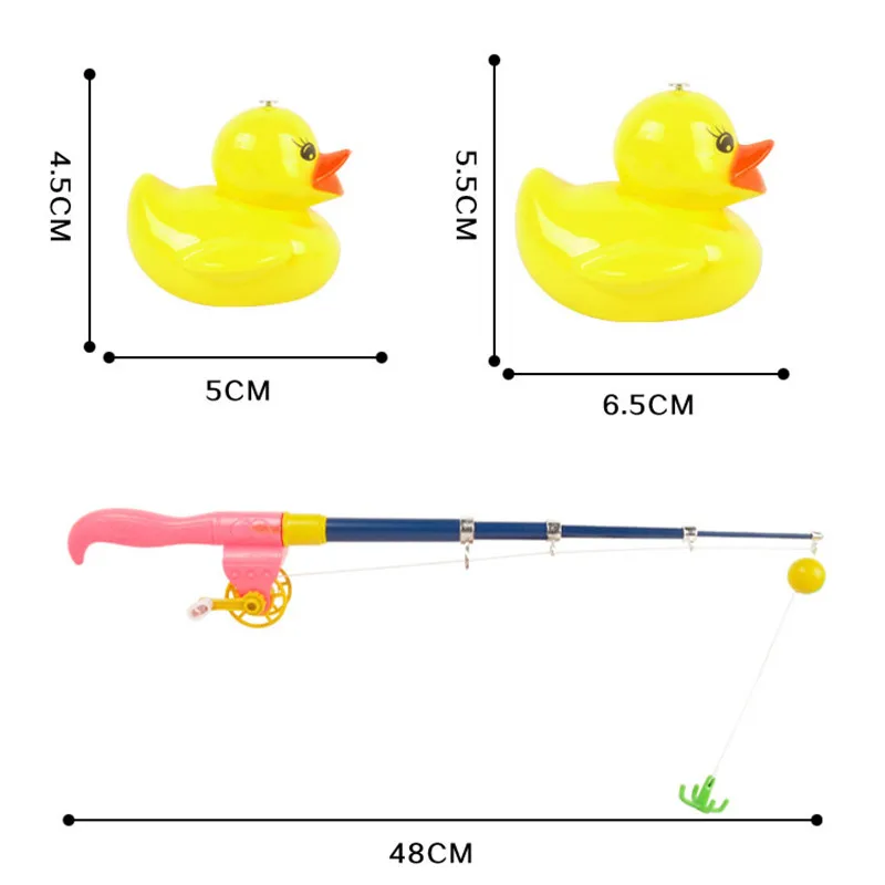 9 шт./лот детская Магнитная Рыбалка игрушка масштабируемой Рыбалка стержень обучения и образования Игрушечные лошадки открытый Крытый