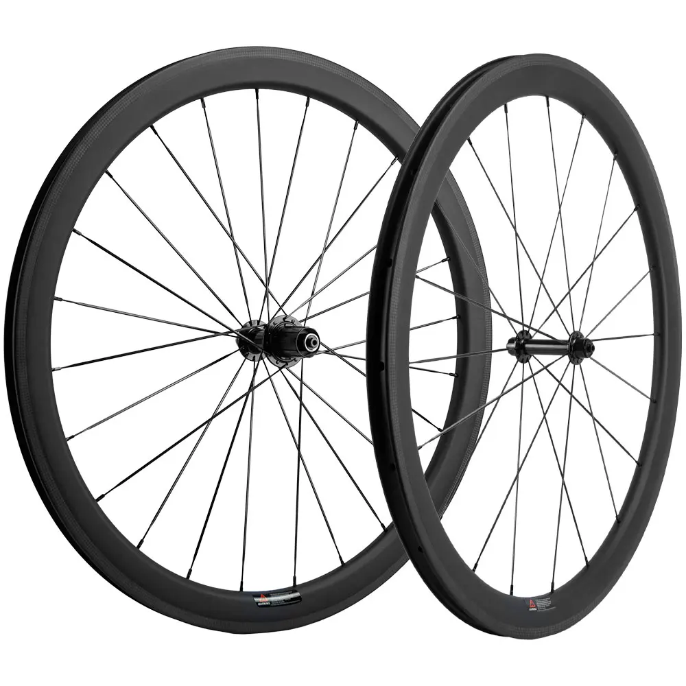 

700C Road Bike Carbon Wheels 35mm Clincher Wheelset 27mm Wide UD Matte With 3k Brake Line Bicycle Wheel