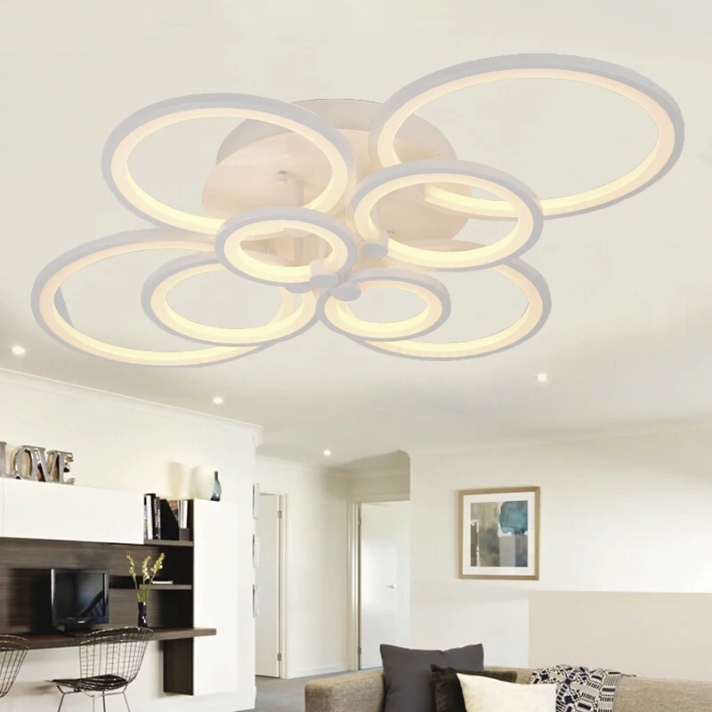 

Surface Mounted Modern Led Ceiling Lights For Living Room Light Fixture Indoor Lighting Home Decorative Lampshade