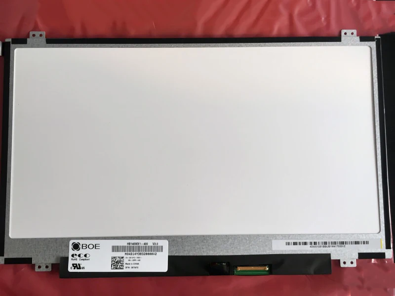 

14.0" laptop LCD Screen Fit For HB140WX1-101 400 402 500 600 40Pins HD 1366x768 New Replacement