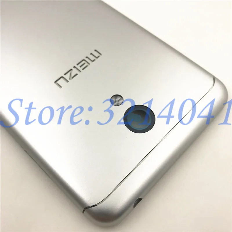 Задняя крышка для Meizu M6 m6 mini M711H M711Q 5 2 дюйма металлический аккумулятор запасные