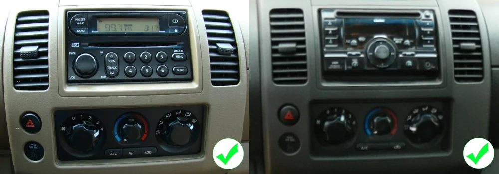 Sale ZaiXi For Nissan Frontier 2005~2014 DIN Car Android 9 GPS Naviation Multimedia system Bluetooth Radio Amplifier WiFI HD 1