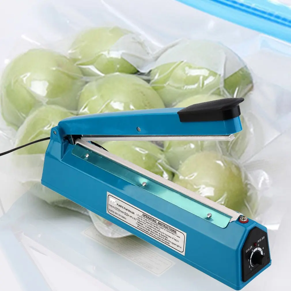 300mm Impulse Heat Sealer Electric Plastic Poly Bag Sealing Machine SF-300 Manual Facilitaing Machine Tools
300mm Impulse Heat Sealer Electric Plastic Poly Bag Sealing Machine SF-300 Manual Facilitaing Machine Tools