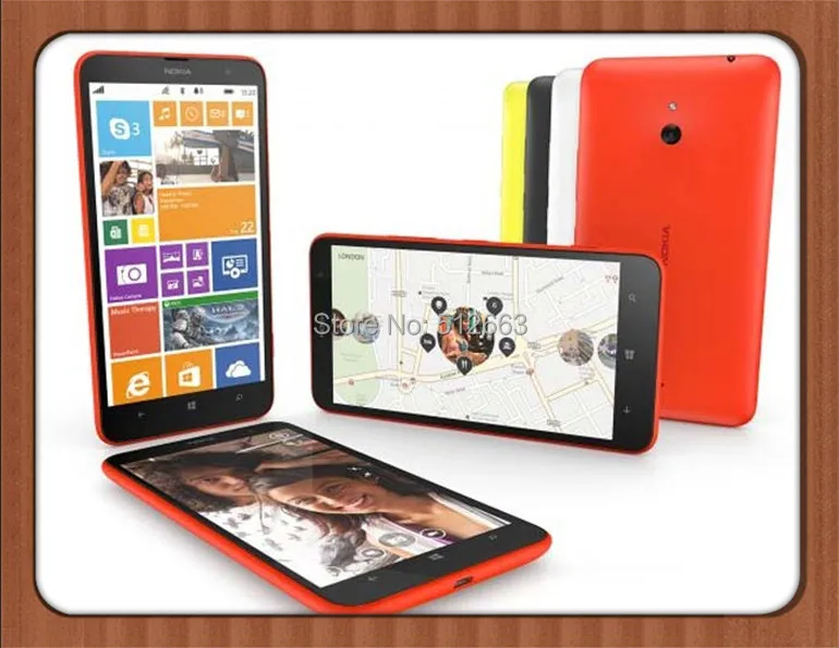 Nokia Lumia 1320 разблокированный GSM 3g& 4G Windows мобильный телефон 8 6,0 ''5MP wifi gps 8GB дропшиппинг