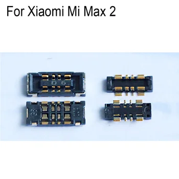 

2PCS Inner FPC Connector Battery Holder Clip Contact For Xiaomi Mi Max 2 logic on motherboard mainboard For Xiaomi Mi Max2