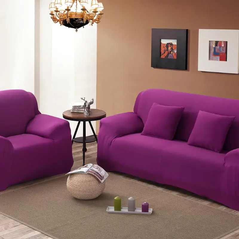 

Stretch Slipcovers Sofa Cushion Elastic Cover for Living Room Couch Cover L shape Armchair Cover Single/Two/Three Seat