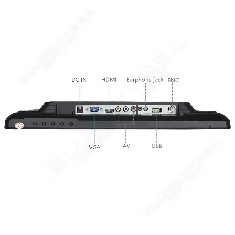 RealQvol 15 Inch QWD1501 Capacitive Touch Screen TFT LCD Color Video Touch Monitor CCTV VGA BNC AV Input for PC CCTV Security