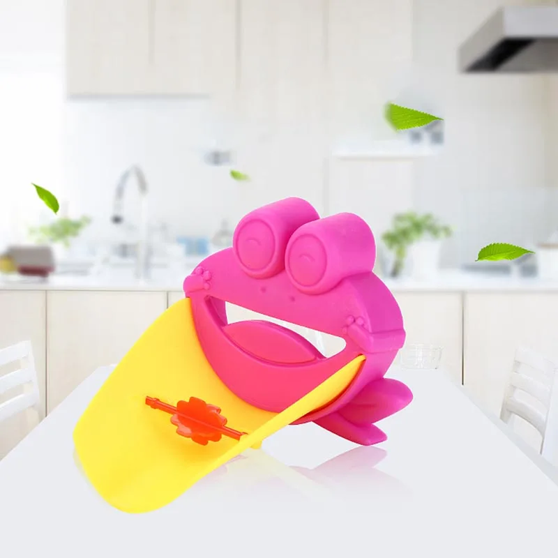 1 Pcs Animals Faucet Extender Baby Tubs Kids Hand Washing Bathroom Sink Gift Fashion Convenient