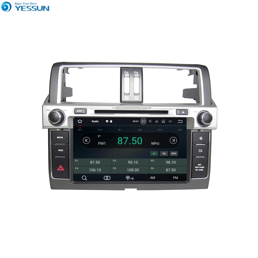 Cheap YESSUN Android Radio Car DVD Player For Toyota Land Cruiser New Prado 2014~2016 Stereo Radio Multimedia GPS Navigation 1
