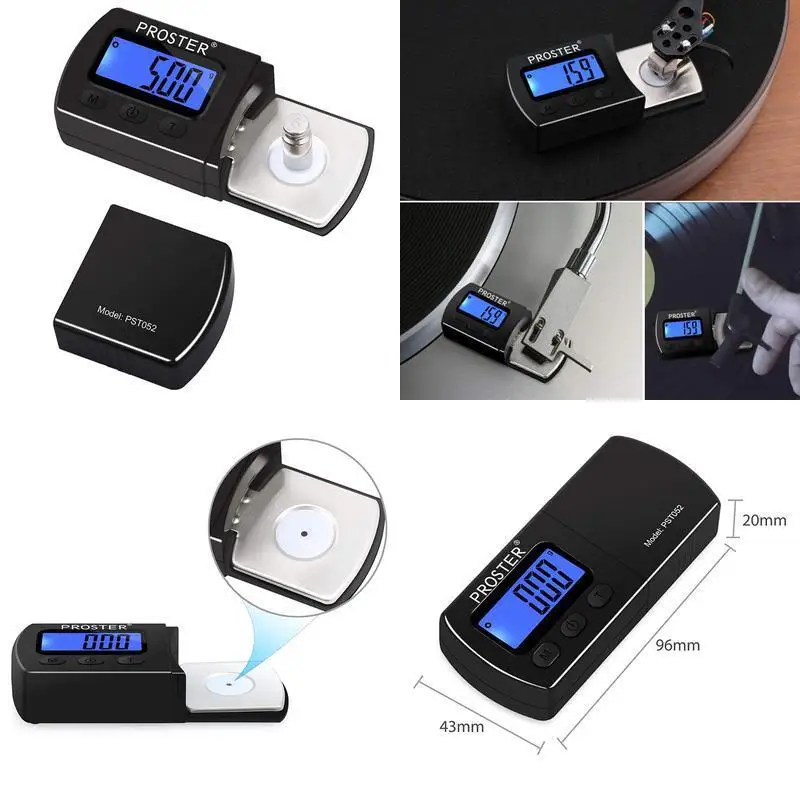 Proster-Turntable-Stylus-Force-Scale-Gauge-001G-Lp