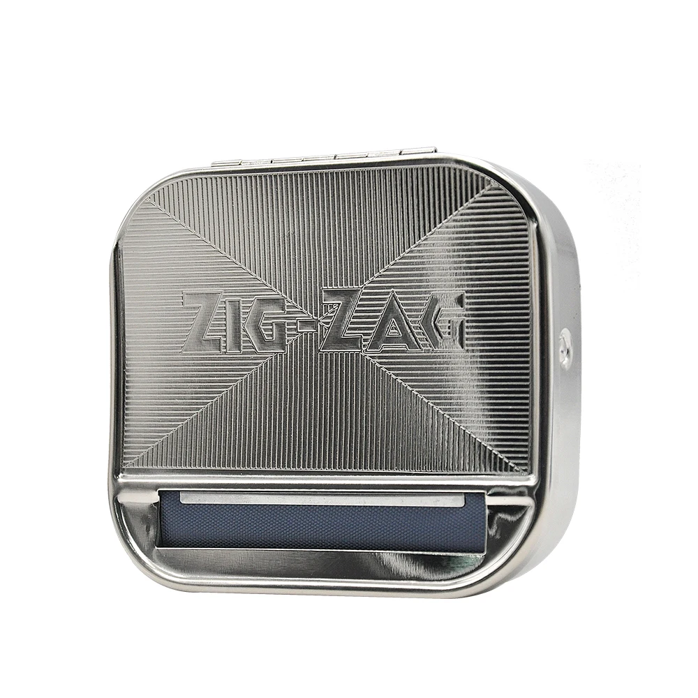 

Metal Automatic Cigarette Tobacco Roller Rolling Machine Box for 70MM SIZE Rolling Paper Rolling Machine Case