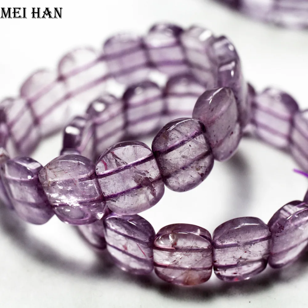 

Meihan Wholesale 13*17-18*5.5mm natural amethystt bangle for women bracelet bangle