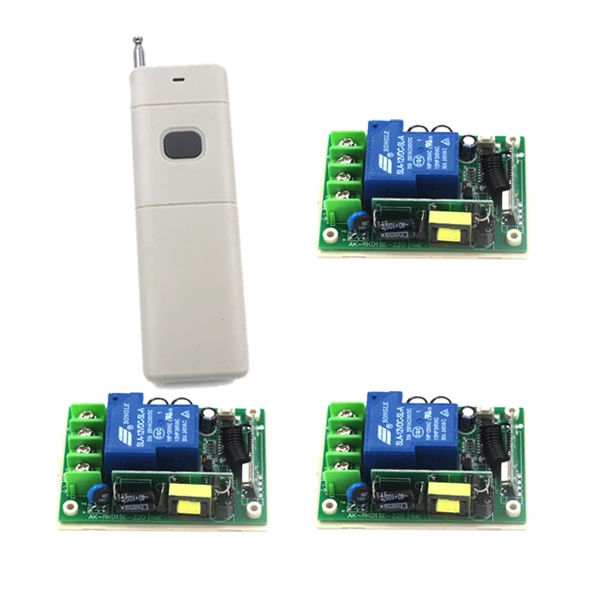 Smart Control 433 MHz Multifunctional AC 85V-250V 30A 1 Channel Remote Control Switch SKU: 5288 Smart Control 433 MHz Multifunctional AC 85V-250V 30A 1 Channel Remote Control Switch SKU: 5288