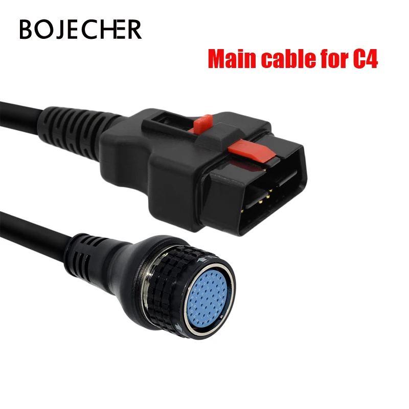 Хорошее качество SD Подключение компактный 4 Основной Тестовый Кабель OBD II 16