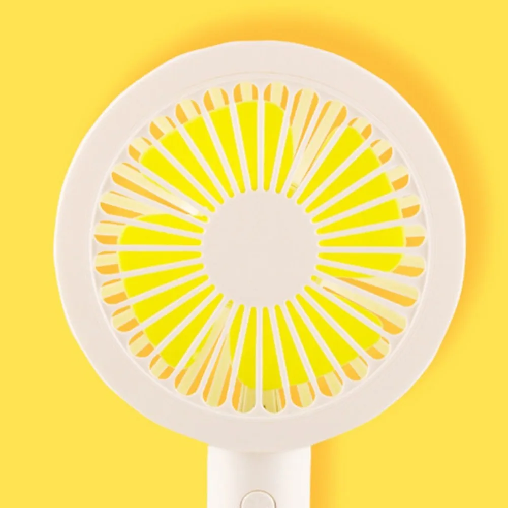 Verano de Ventilador USB tamaño portátil Mini Ventilador de refrigerador recargable mano Ventilador de la Oficina para el hogar mejor regalo