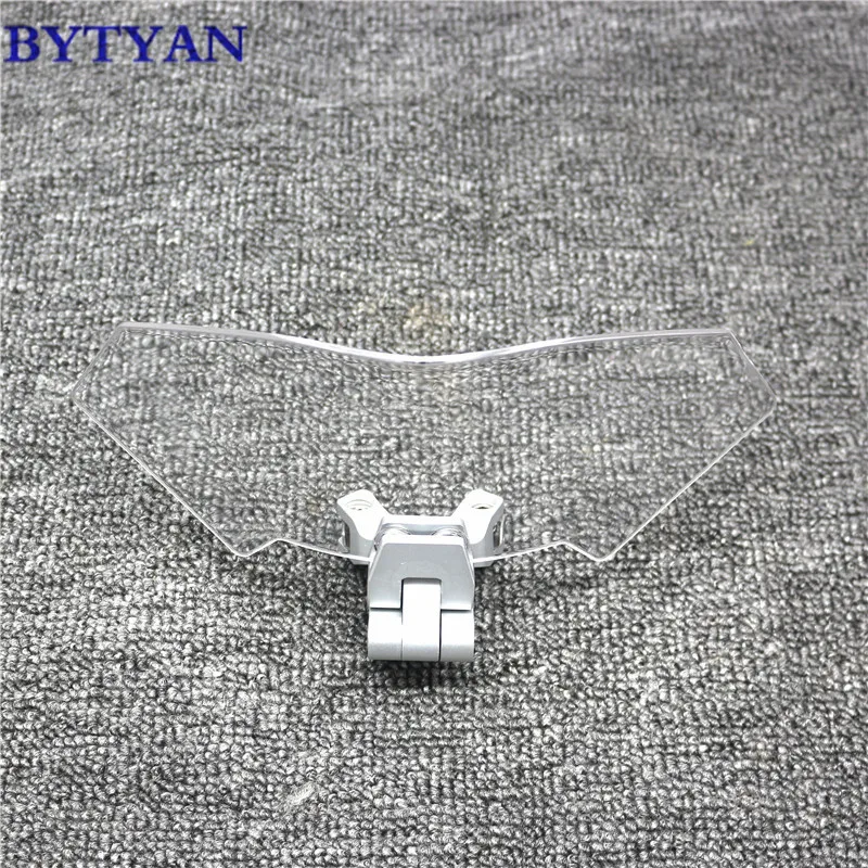 

For BMW R1200GS F800GS Motorcycle Universal Risen Windshield Windscreen Bracket Set Screen Protector Adjustment Lockable