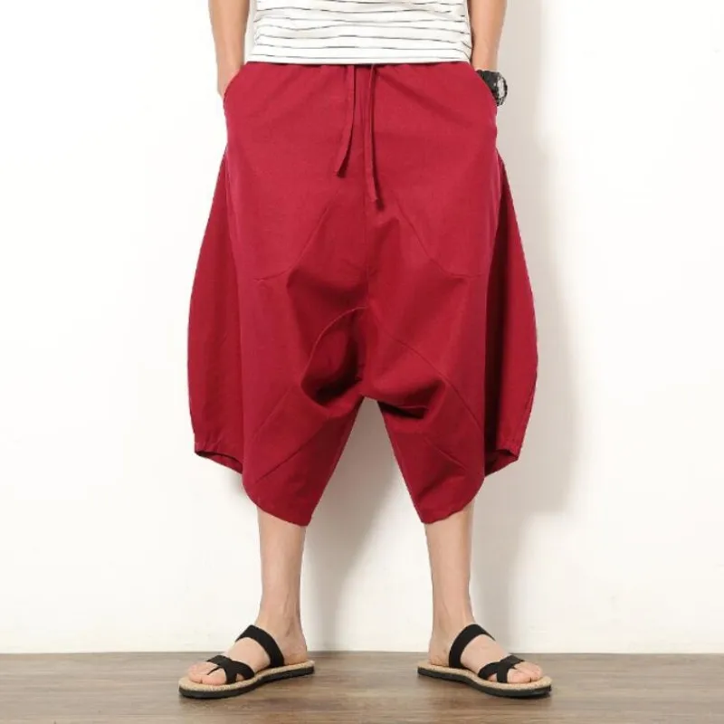 Shorts Hakama | Pants | Casual Shorts - Summer Men's Harem