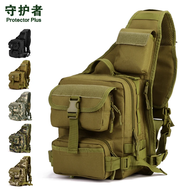 MOLLE System Single Shoulder Sling Chest Bag Hunting Heavy Duty Carrier