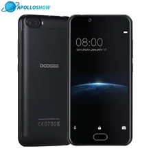DOOGEE Shoot 2 Dual Camera Android 7.0 Cellphone Dual SIM 5.0Inch MTK6580A Quad Core mobile phones 3360mAH WCDMA Smartphone