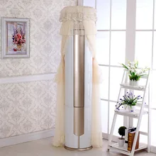 4 вида цветов бутон шелковая ткань легкая пряжа танцевальная кружевная кромка нейлон цилиндрический кондиционер пылезащитный чехол бытовые товары