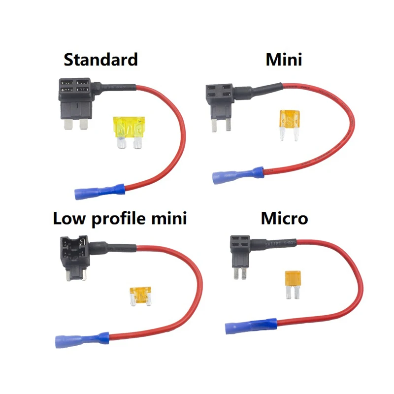 Держатель предохранителя Micro/Mini/Low-profile mini/standard ATM, APM Blade Tap Dual adapter авто предохранитель с держателем