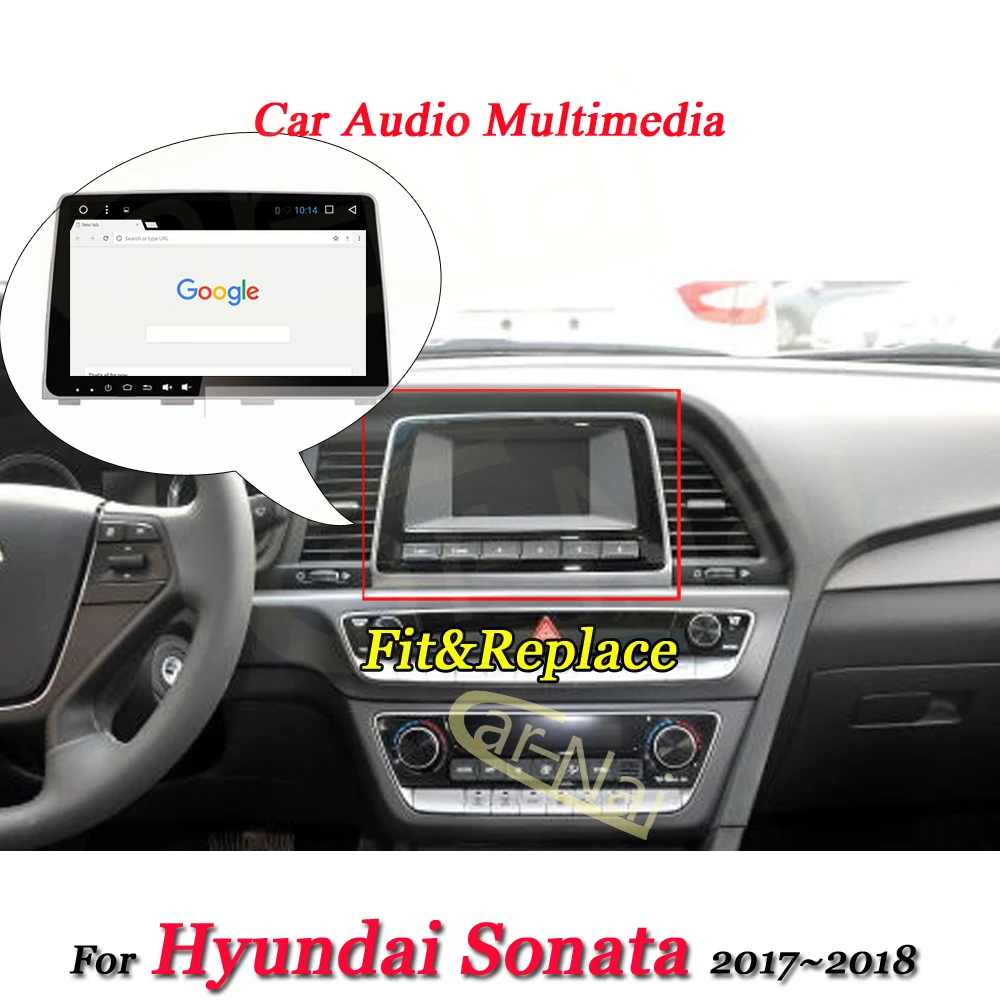 Android 7,1/8,0 автомобиль радио gps навигации для hyundai Sonata Автомобильный мультимедийный аудио без DVD видео плеер стерео автомагнитолы