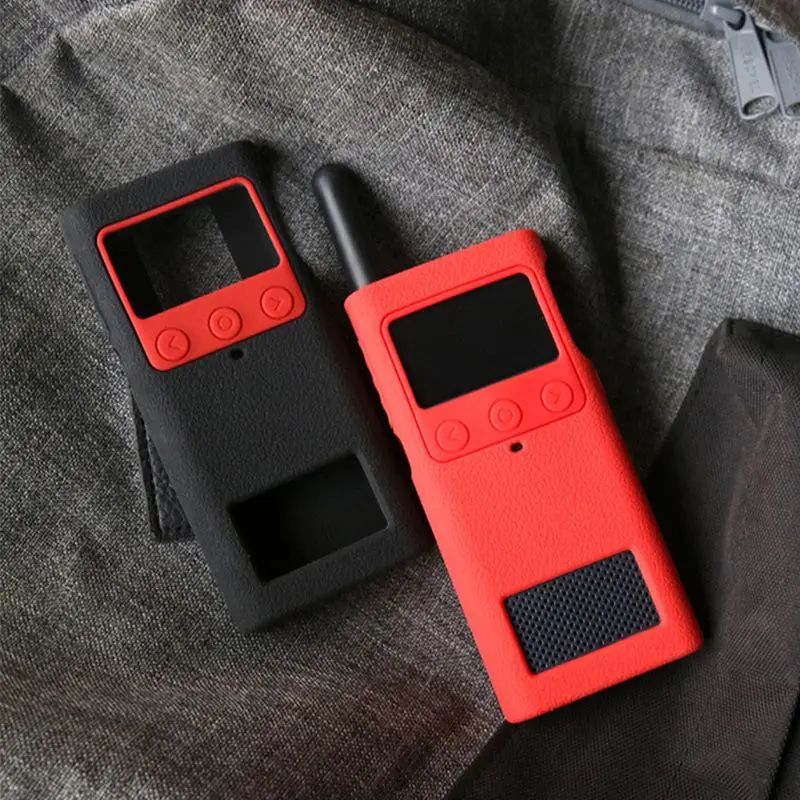 

Protective Cover Silicone Case Sleeve Skin Portable Accessories for Xiaomi Mijia Smart Walkie Talkie 1S Radio