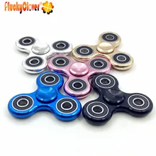 1 шт. цветной металлический Спиннеры 3d металлическая головоломка Спиннеры из алюминиевого сплава игрушка-Непоседа при тревоге стрессе для взрослых дети металлические Спиннеры