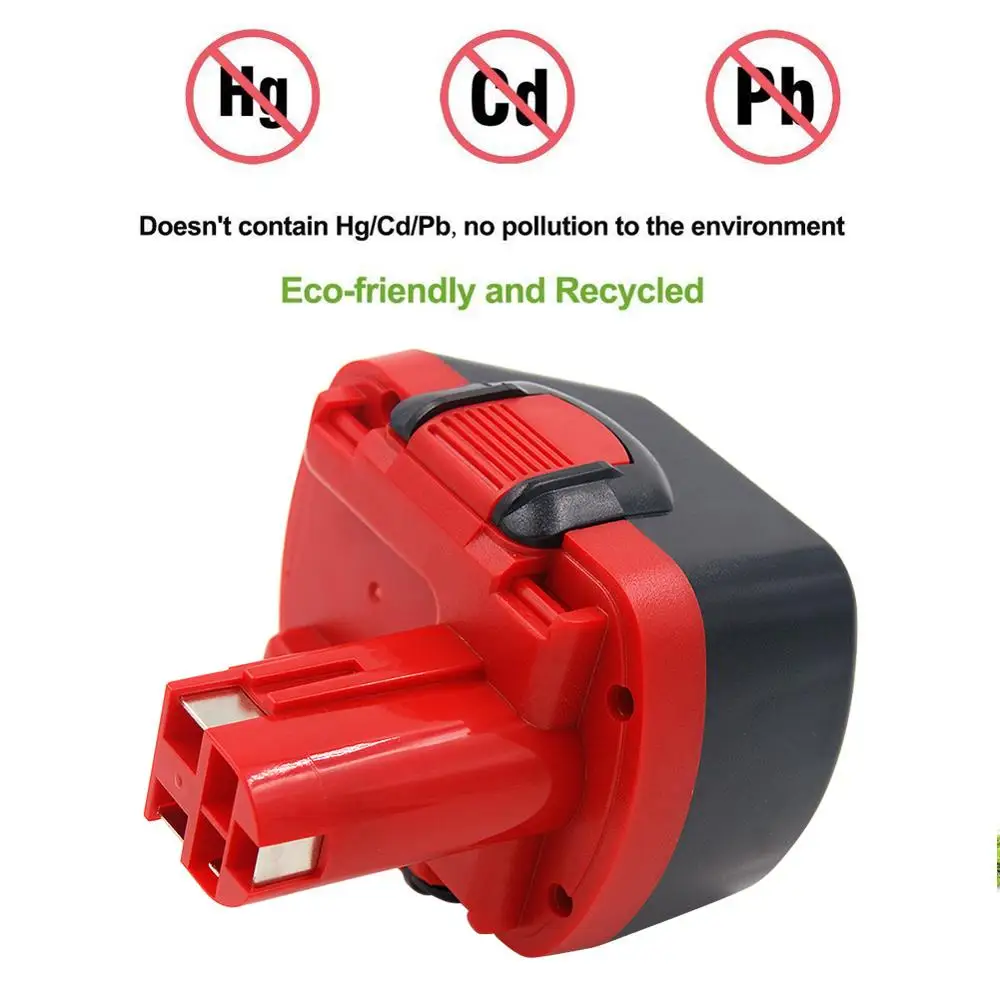 Tanie 3000mAh Ni MH 12 V baterii do wiertarki dla Bosch 12 V BAT043 BAT045 BAT046 BTA120 BAT139 GSR 12 VE 2 w określonym regionie geograficznym (PSR) 12VE 2