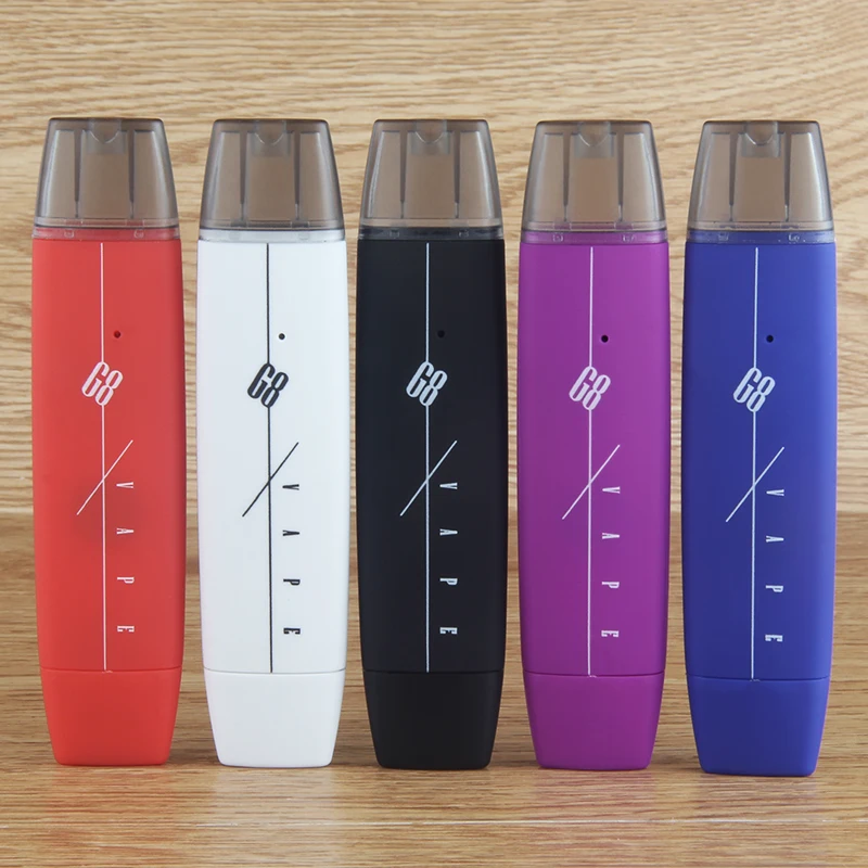 Kingfish Mini Vape G8 POD пластиковый комплект Электронная сигарета батарея 300 мАч с двойным распылителем цветная ручка электронная сигарета|Системы нагревания табака и электронные сигареты| | АлиЭкспресс