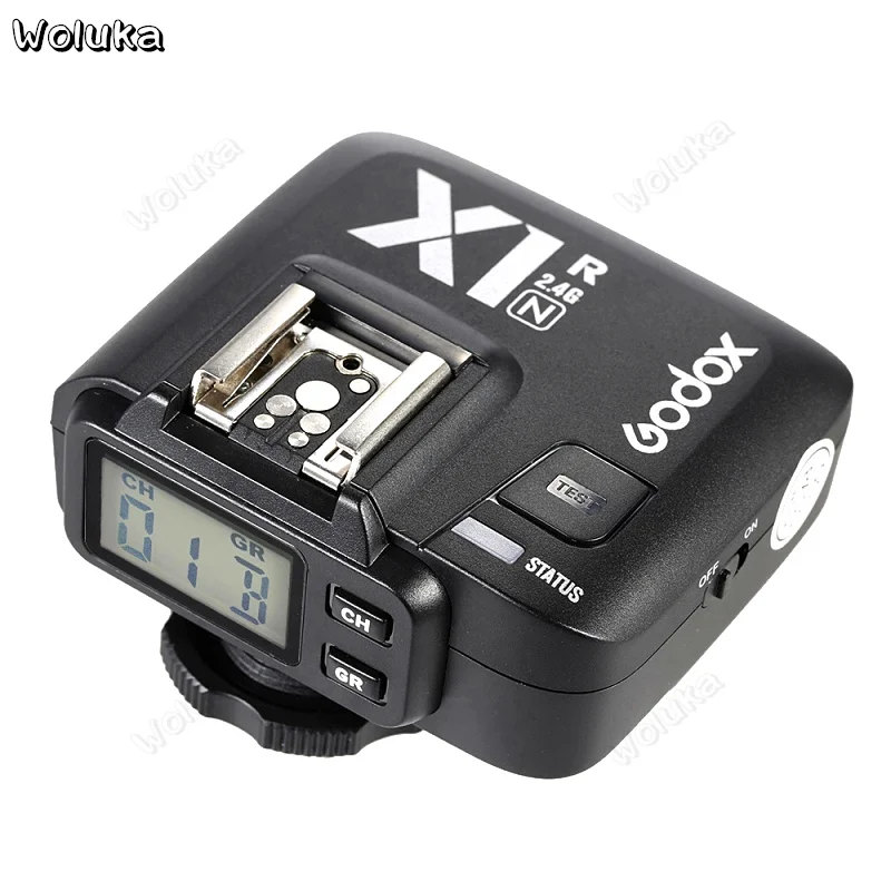 Godox-X1R-N-TTL-2-4g-Ricevitore-Wireless-Flash-Trigger-32-canali-per-Nikon-DSLR-Della