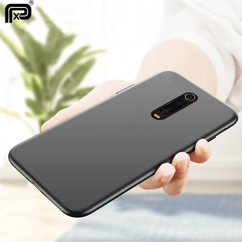 For Xiaomi Redmi K20 Pro Case Soft Silicone Matte Black Full Protection Cover TPU Phone Cases |