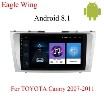 

Android 8.1 car dvd multimedia player For TOYOTA Camry2007-2011 with car radio and navigation to playing HD video and GPS stereo