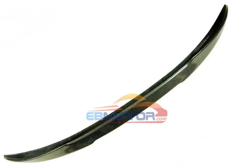 Real carbon fiber V style trunk spoiler for BMW 3-Series F30 F80 M3 4D Sedan 2012UP