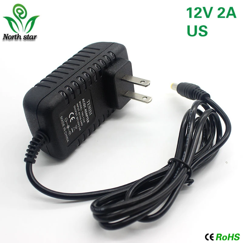 Светодиодная лента 2A US EU Plug адаптер питания AC 110 V-240 V к DC 12V пульт дистанционного управления IR 24Key 44Key для SMD 5050 3528 rgb Led