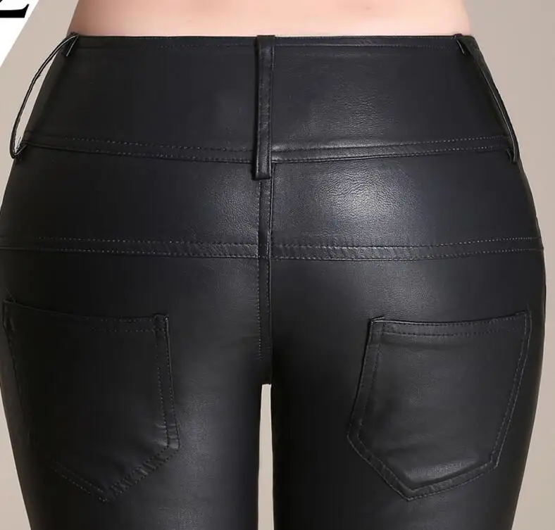 Negro Tamaños Xs Caliente Render Mujer Nueva Engrosamiento Elástico Alta Moda Más Grandes 3xl De Pantalones Cuero Cintura Pequeña 2019 vv5rwZUfcq