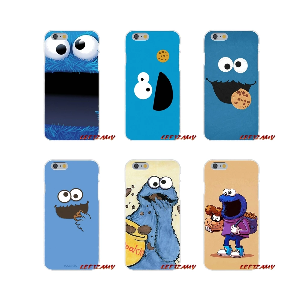 Аксессуары телефон оболочки охватывает cookie monster мультфильм для huawei P Smart y6 7 9