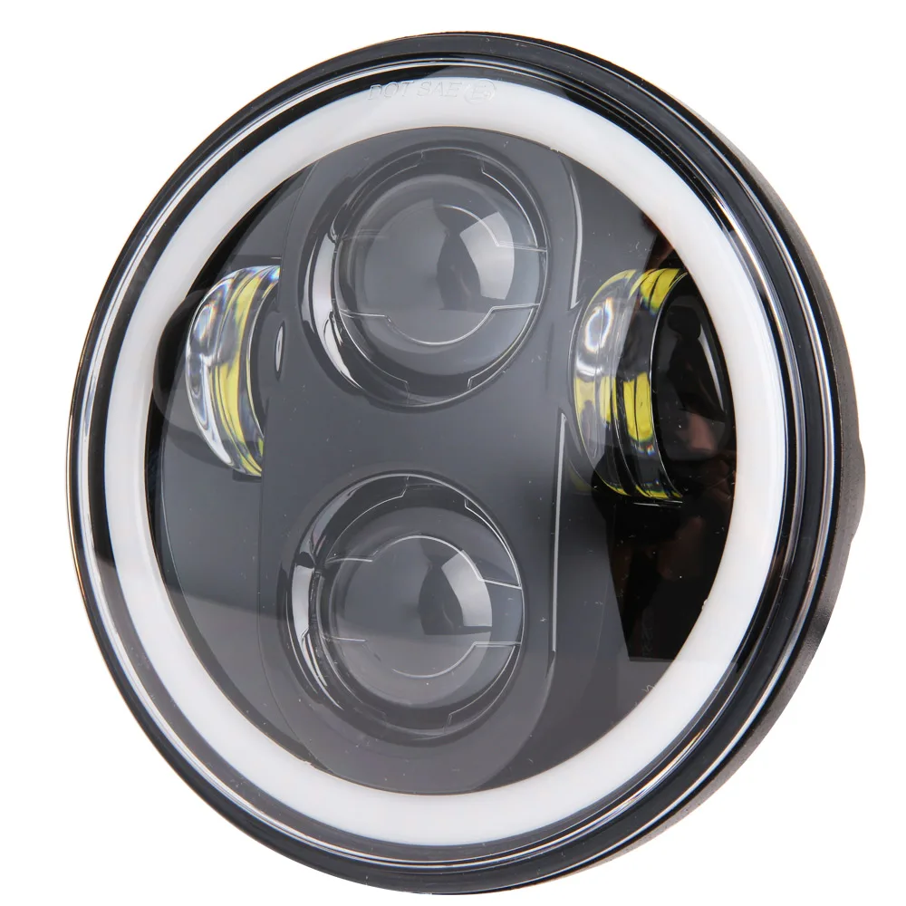 Универсальные мотоциклетные светодиодные фары 5 75 дюйма 45 Вт|headlights headlight|headlight