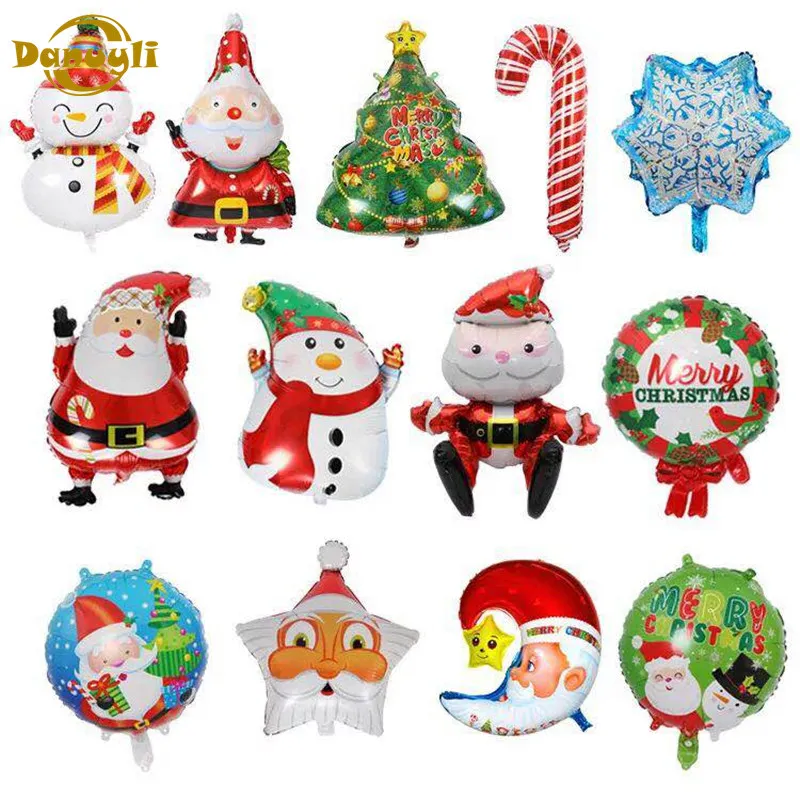 

Christmas foil balloons christmas deals helium balloon inflatable christmas decorations for home classic toys Christmas gifts