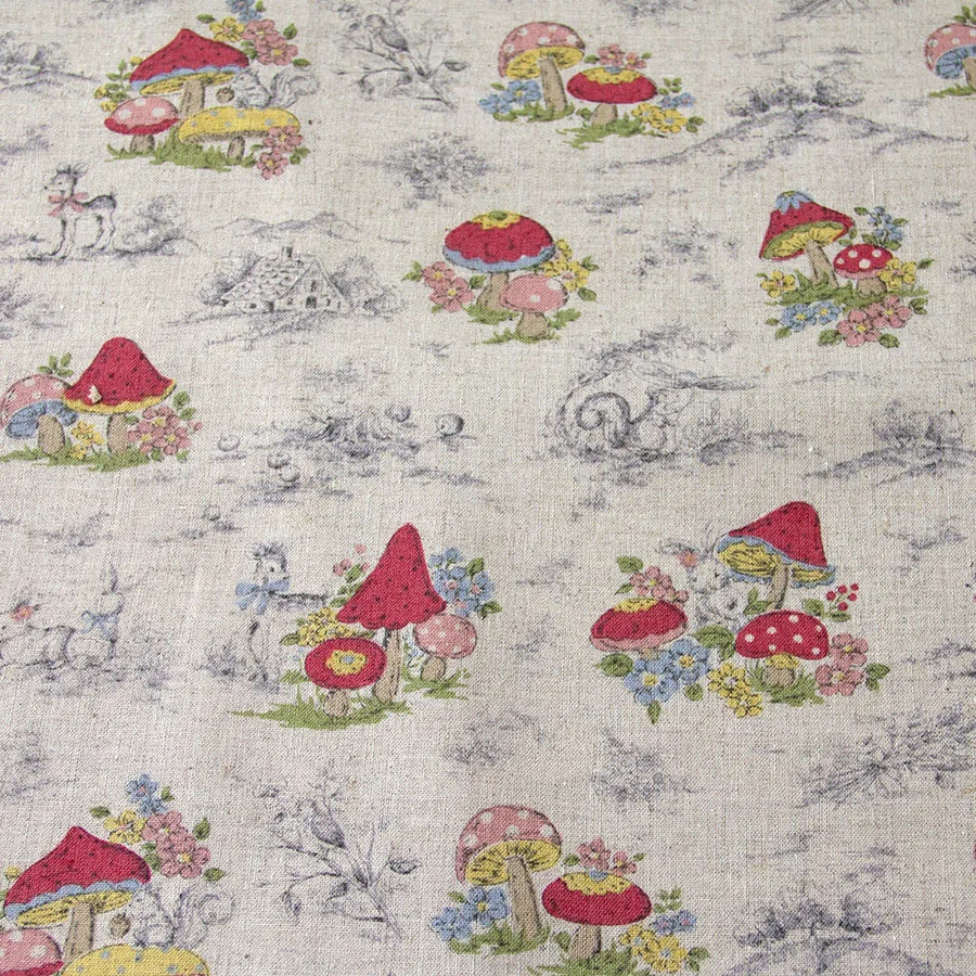 50cm*108cm Japanese Kokka Cotton Cotton Linen Thin Fabric Quilting