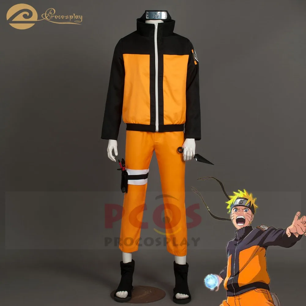 

Deluxe Set~ Naruto Shippuden Uzumaki Cosplay Costume mp000059