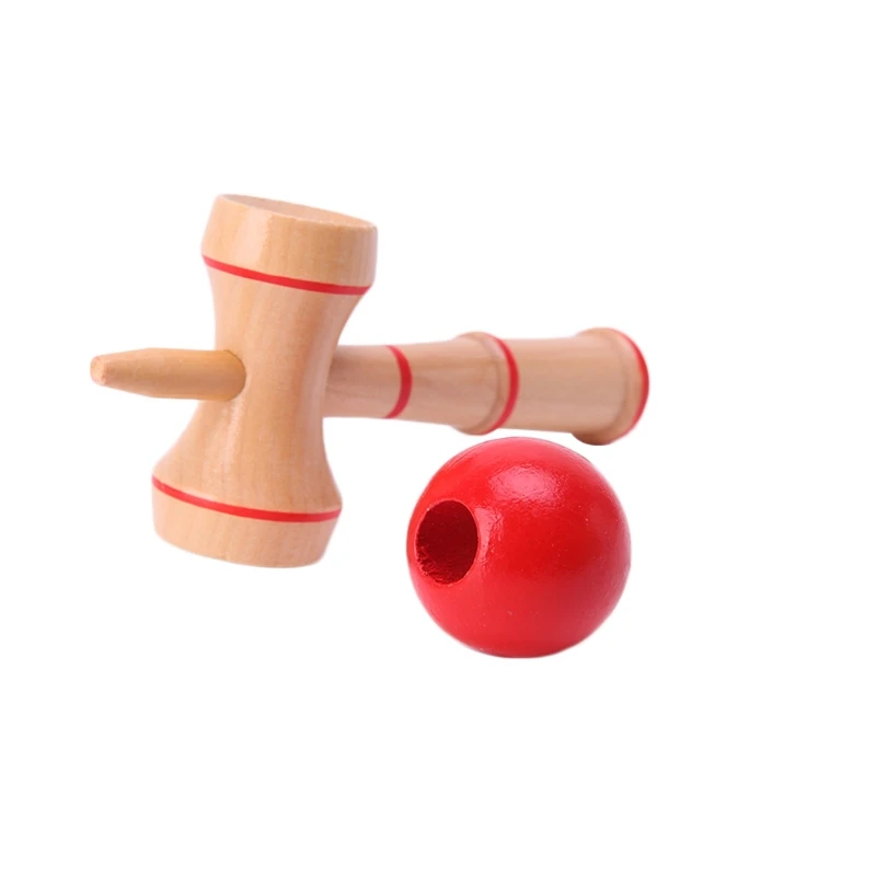 1 шт., детский шар Kendama, японская традиционная деревянная игра, баланс, обучающие игрушки для детей и взрослых