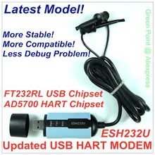 USB Hart модем ESH232U USB протокол модем HART сигнал коммуникатор передатчик HART конвертер со встроенным резистором петли