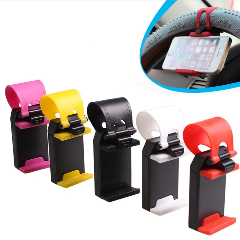 

car Phone Holder stand for Car Steering Wheel Bike Clip for huawei p30 p10 p20 lite meizu16 th samsung A50 s10 s9 LG GPS Mount