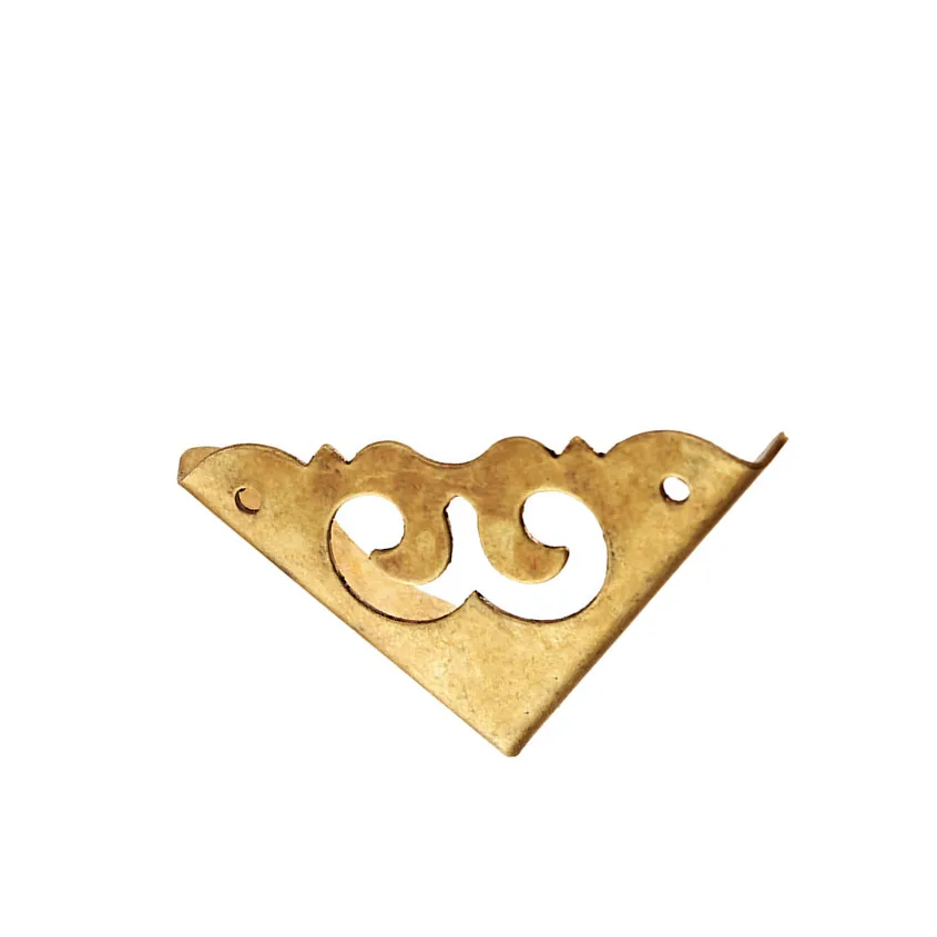 4pcs Antique Jewelry Box Corner Foot Wooden Case Corner Protector Metal Crafts Home Decorative Furniture Hardware Bracket 4pcs Antique Jewelry Box Corner Foot Wooden Case Corner Protector Metal Crafts Home Decorative Furniture Hardware Bracket