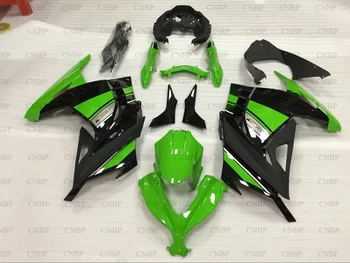 

Zx300r 2014 Fairings for Kawasaki Zx300r 2013 - 2015 Green Black Fairing Kits for Kawasaki Zx300r 13 14 Motorcycle Fairing