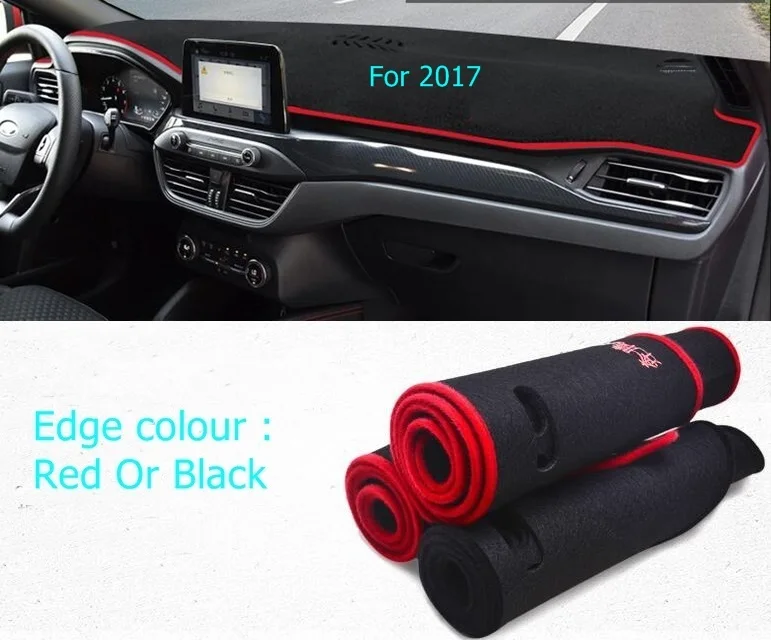 

Car Dashboard Cover Dash Board Dash Mat Pad Carpet Cover Auto Pad Rug Sun Shade Dashmat For Ford Focus 2019
