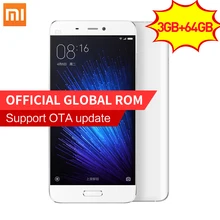 Original Xiaomi Mi5 Prime 3GB RAM 64GB ROM smartphone Mi 5 Snapdragon 820 3000mAh Dual SIM