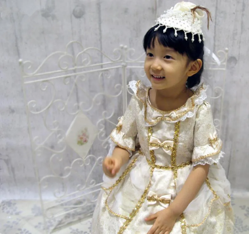 Детское бальное платье, платье принцессы для девочек, костюм для свадебной вечеринки с цветочным рисунком для девочек, юбка-американка, платье-пачка, детская одежда Modis, Y1460